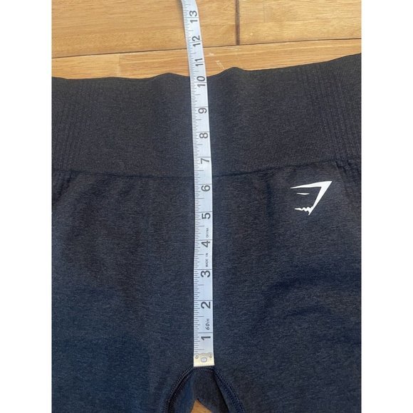 Gymshark Black Texture Leggings Black Size XS Womens Sports Athletic Gym Workout - Picture 6 of 7